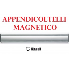 APPENDICOLTELLI MAGNETICO ALLUMINIO PROFESSIONALE BISBELL mm.
