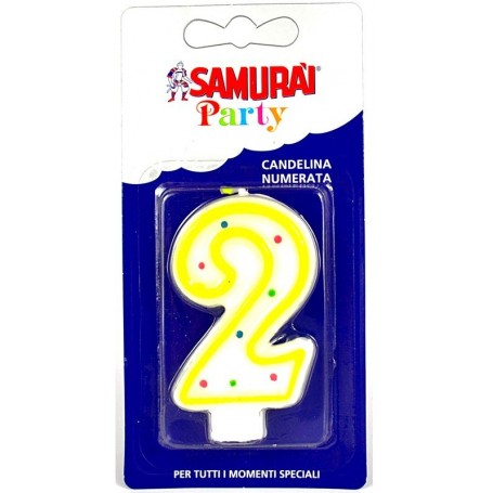 SAMURAI PARTY COMPONIBLE CANDLE N.2