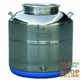 SANSONE STAINLESS STEEL CONTAINER LT. 10 LOW MOD. WELDED EUROPE