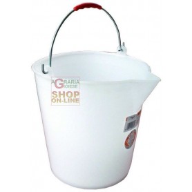 BUCKET WITH WHITE SPOUT LT. 14