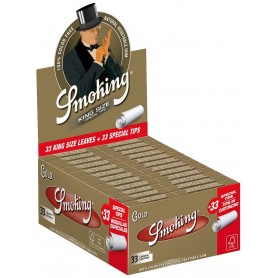 Smoking Gold King Size Papers Long Box 50 packets