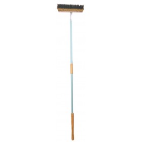 BRASS OVEN BRUSH WITH CAPALDO HANDLE