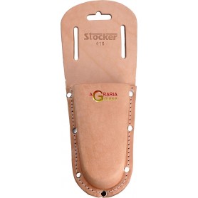 STOCKER LEATHER SHEATH FOR PROFESSIONAL PRUNING SCISSORS