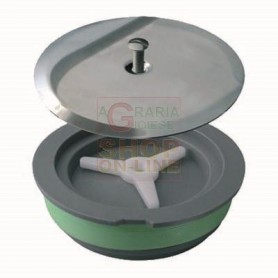 EXPANSION CAP WITH HEAVY LID DIAM. 120 MM. IN CHROMED BRASS