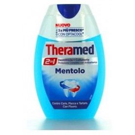 THERAMED TOOTHPASTE AND MOUTHWASH 75 ML. MENTHOL