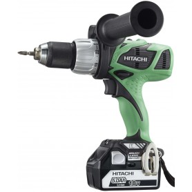 DRILL DRIVER WITH PERCUSSION HITACHI DV18DBL 18V 5Ah WITH 2