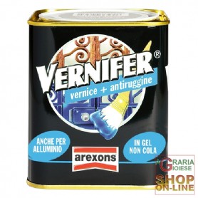 VERNIFER GEL PAINT WITH ANTI-RUST GRAY TAUPE ML. 750