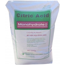CITRIC ACID MONOHYDRATE FOR FOOD USE KG. 25