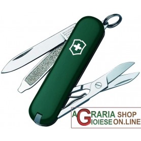 VICTORINOX CLASSIC SD MULTIPURPOSE KEYCHAIN KNIFE GREEN COLOR