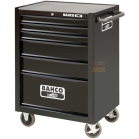BAHCO TROLLEY TOOL CHEST WITH 6 DRAWERS MODEL 1470K6 BLACK
