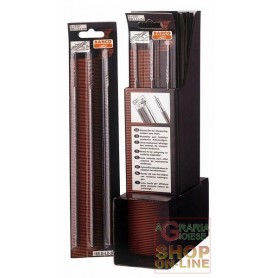 BAHCO FILES FOR CHAINSAWS 168 Diam. 1/4 MM. 6.3 (pack of 3 pcs)