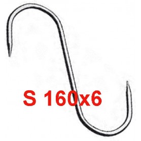 HOOK FOR BUTCHER AS MM. 160x6