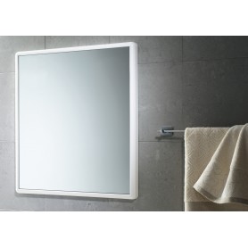 GEDY ART. 8000 MIRROR WITHOUT LIGHTS WHITE CM. 55x60