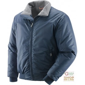 POLY PU JACKET LINED IN FLEECE COLOR BLUE TG S XXL