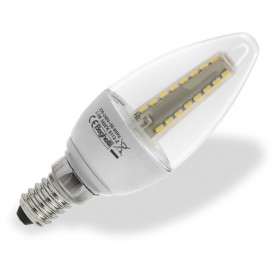 BEGHELLI LED LAMP 56013 OLIVE E14 W3,5 TRANSPARENT WARM LIGHT