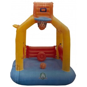 INFLATABLE JUMPING BASKETBALL cm. 140x150x180h.