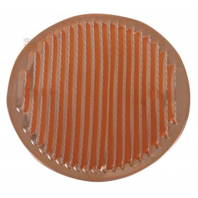 COPPER VENTILATION GRID WITH SPRINGS AND MOSQUITO PROTECTION