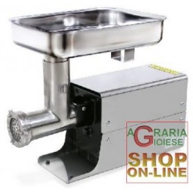 LEONARDI ELECTRIC MEAT MINCER WITH STAINLESS STEEL 12 HP. 0.5