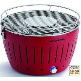 LOTUSGRILL LOTUS GRILL PORTABLE TABLE BARBECUE FOR OUTDOOR RED
