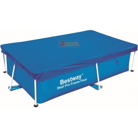 BESTWAY 58104 TOP COVER POOL COVER WITH RECTANGULAR FRAME