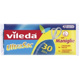 Vileda UltraSac Universal Garbage Bags cm. 50x60 lt. 30 with