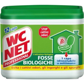 WC NET BIOLOGICAL PITS 12 SINGLE-DOSE SACHETS FOR BAD ODORS
