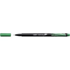 BIC INTENSITY PEN WITH SYNTHETIC POINT GREEN MM. 0.4