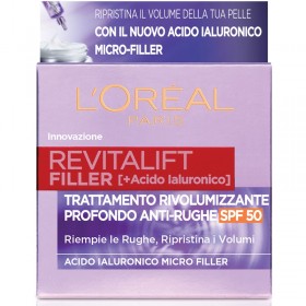 L'OREAL REVITALIFT FILLER RIVOLUMIZZANTE ANTI-RUGHE SPF50 50 ML