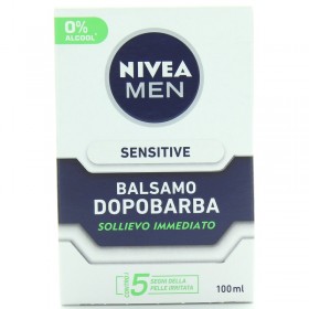NIVEA FOR MEN AFTER SHAVE BALSAMO SENSITIVE 100 ML. DOPOBARBA