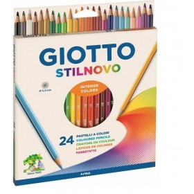 Giotto Pastelli Stilnovo matite colorate PZ. 24