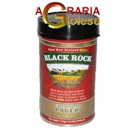 BLACK ROCK MALT FOR COLONIAL LAGER BEER