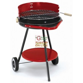 BLINKY CHARCOAL BARBECUE RONDY-48 WITH WHEELS DIAMETER CM. 48