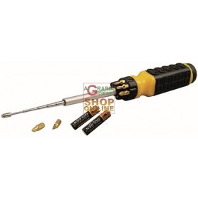 BLINKY MAGNETIC SCREWDRIVER WITH LIGHT TELESCOPIC ROD CM. 9-47