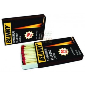 BLINKY EXTRA-LONG WOOD MATCHES PCS. 25 MM. 175