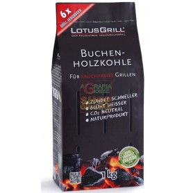 CHARCOAL FOR LOTUSGRILL IN PURE BEECH WITHOUT GLUES ORIGINAL