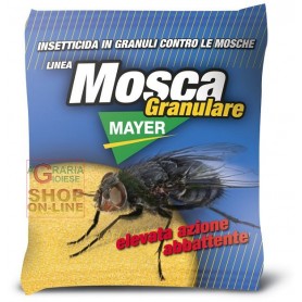 MOSCAMAYER GRANULAR INSECTICIDE AGAINST FLIES YELLOW MOSCHICIDE
