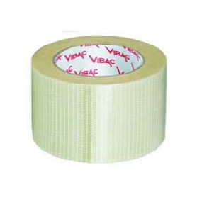 BIDIRECTIONAL TRANSPARENT REINFORCED PACKING TAPE MM. 50x50 MT.