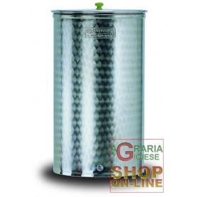 CORDIVARI STAINLESS STEEL CONTAINER 18/10 AISI 316 FOR FOOD LT.