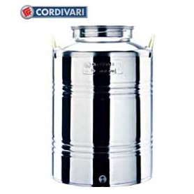 CORDIVARI STAINLESS STEEL CONTAINER LT. 75 PREPARED FOR THE TAP