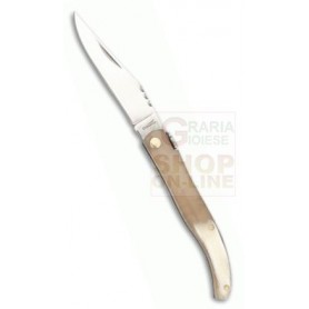 CROSSNAR KNIFE LAGUIOLE HANDLE IN BULL HORN BLADE CM. 6