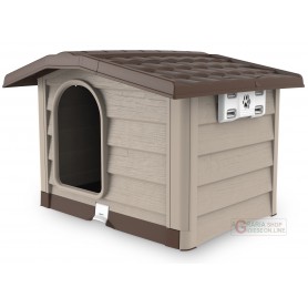 Kennel for large dogs Bama Bungalow beige dimensions cm.