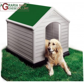 KENNEL FOR DOG HOUSE KETER GREEN ROOF CM 95x99x99h EXTRA LARGE