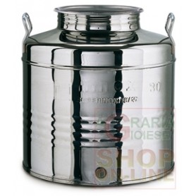 MINOX STAINLESS STEEL CONTAINER LT. 30 LOW