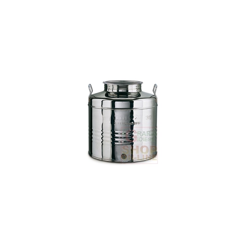 MINOX STAINLESS STEEL CONTAINER LT. 30 LOW