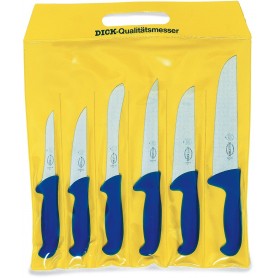 DICK SET BUTCHER KNIVES PIECES 6 ERGOGRIP PROFESSIONAL MADE IN