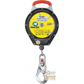 FALL ARREST DEVICE WITH AUTOMATIC RECALL 15 MT STEEL CABLE