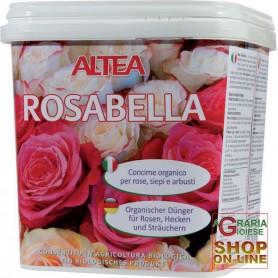 ALTEA ROSABELLA ORGANIC GRANULAR FERTILIZER FOR ROSES, HEDGES